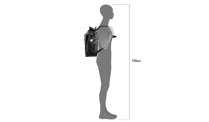 ORTLIEB Rucksack Vario PS QL3.1 black 26 L