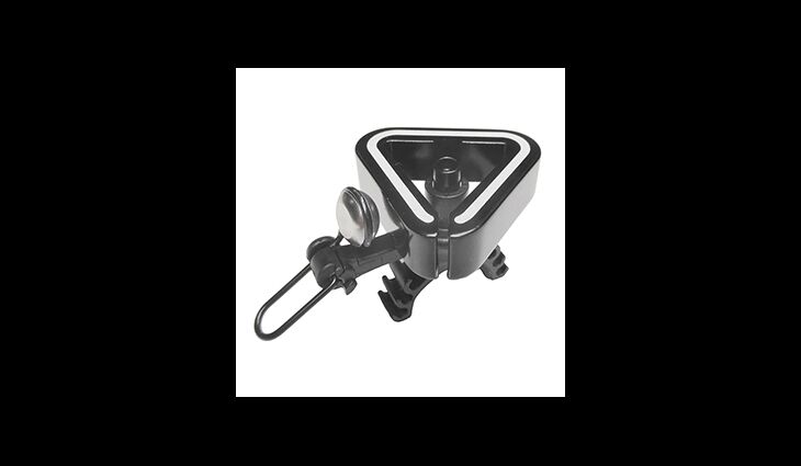 MOUNTY Glocke Trilly Triangel schwarz reflex