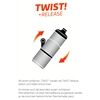 Fidlock Twist Essential bag L Black