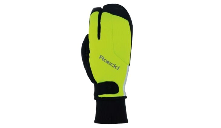 Roeckl Fahrradhandschuhe Villach 2 Trigger gelb Sz 6,5