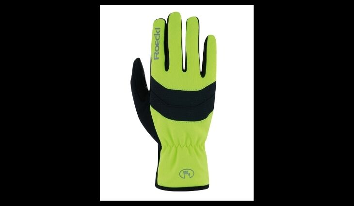 Roeckl Fahrradhandschuhe Raiano Standard gr.9,5 gelb