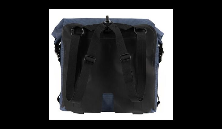 Brompton Tasch Borough Wasserdicht S Navy blau mit Rahmen