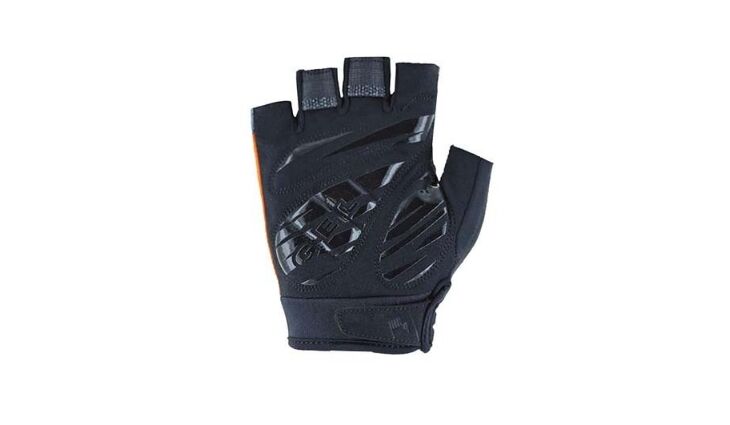 Roeckl Fahrradhandschuhe Itamos 2 Grau Orange Gr. 8,5