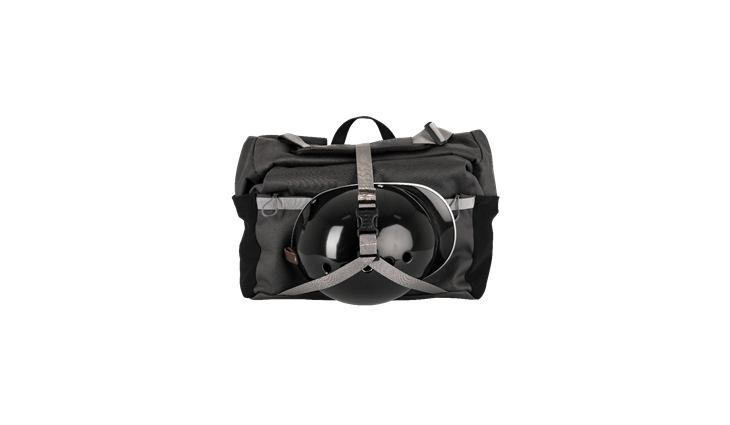 Brompton Tasch Borough Roll Top Bag Large Dark Grey
