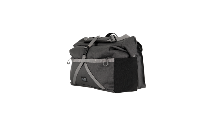 Brompton Tasch Borough Roll Top Bag Large Dark Grey
