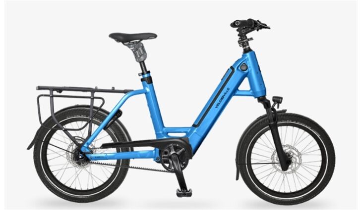 Velo De Ville E-Bike KEB590 20" Disc 5Gg Nex FL 55Nm Rh46cm blau