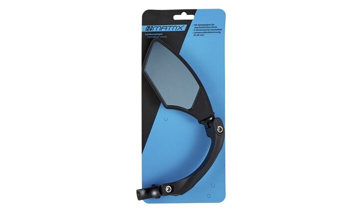 Matrix Fahrradspiegel LS 900 HD Blue Glas 21-26 mm