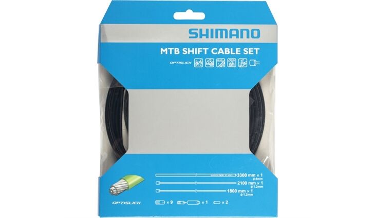 SHIMANO Schaltzugset MTB OPTISLICK Y60198090