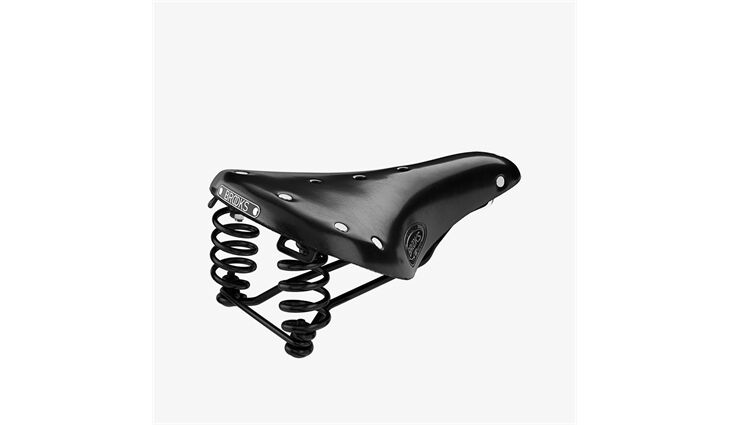 BROOKS Leder Sattel Flyer S Black Classic Damen B396D