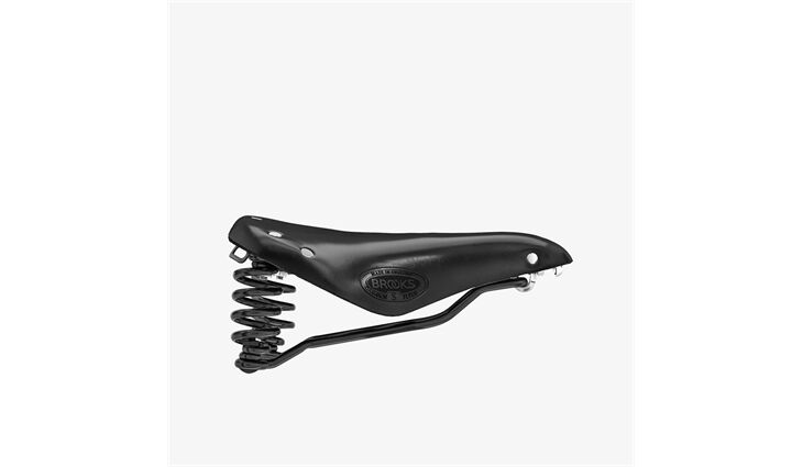 BROOKS Leder Sattel Flyer S Black Classic Damen B396D