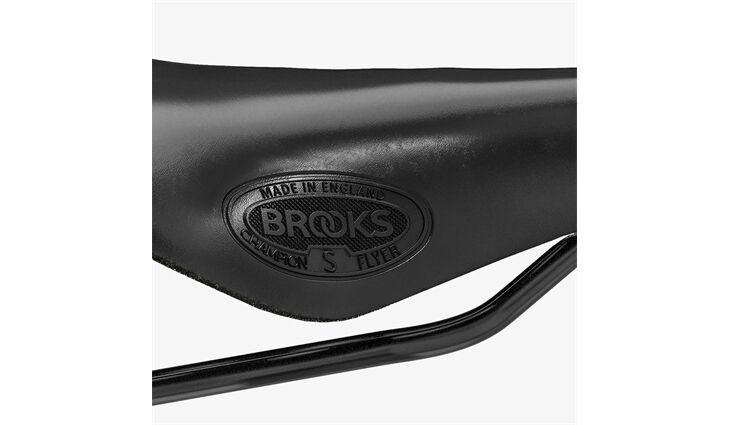 BROOKS Leder Sattel Flyer S Black Classic Damen B396D