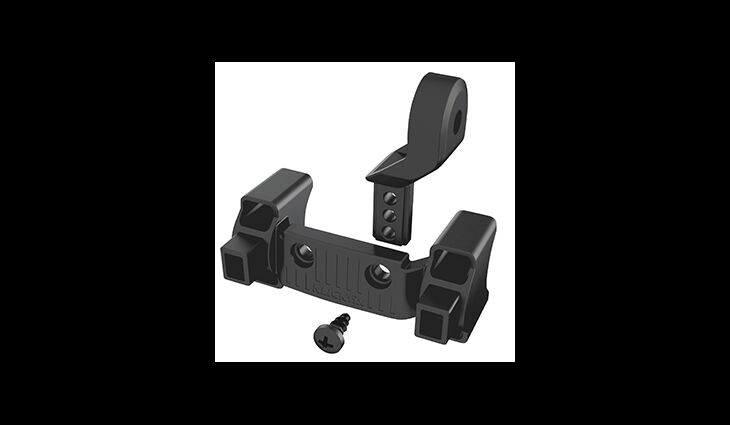 KLICKFIX Lenkeradapter Display Montagebrücke für Kiox