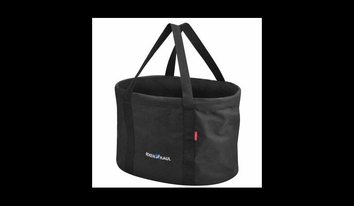KLICKFIX Lenkerkorb Shopper schwarz 24 l