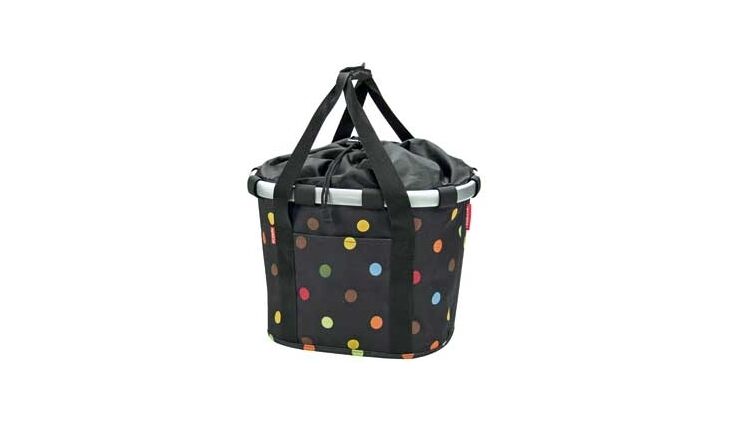 KLICKFIX Bikebasket Lenkerkorb Reisenthel 15l Dots