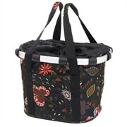KLICKFIX Bikebasket Lenkerkorb Reisenthel 15l Folklore Schw