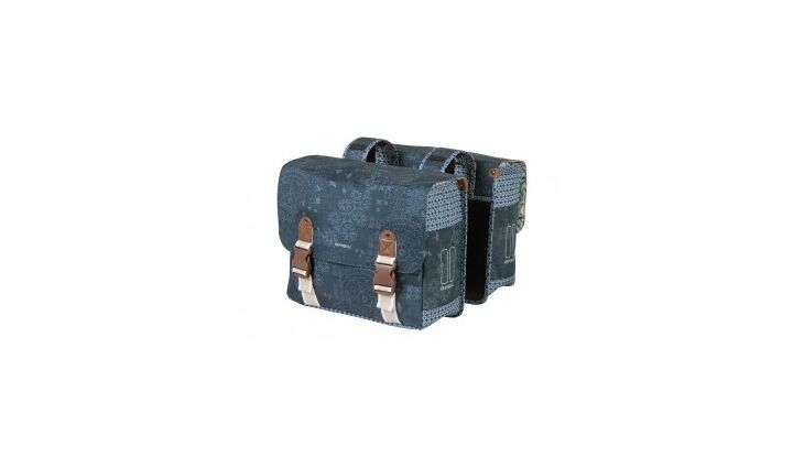 BASIL Doppelpacktasche Boheme blau 35 L Universalbefesti