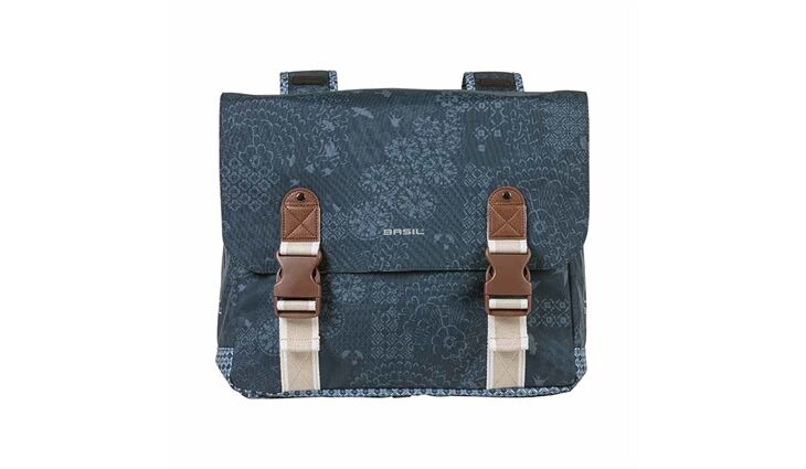 BASIL Doppelpacktasche Boheme blau 35 L Universalbefesti