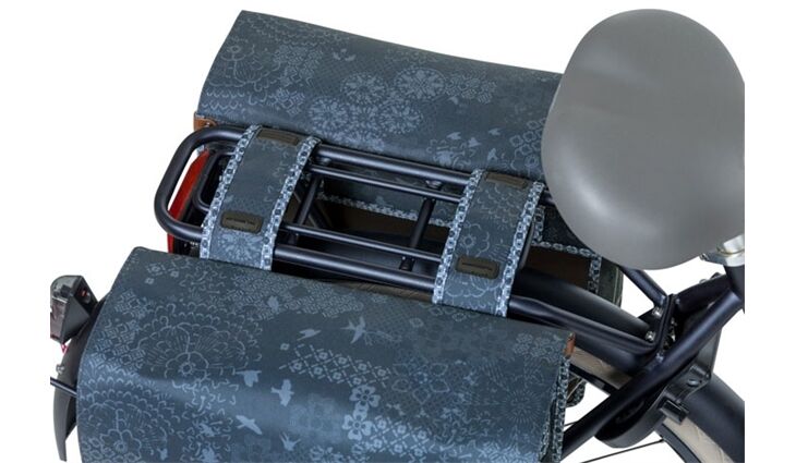 BASIL Doppelpacktasche Boheme blau 35 L Universalbefesti