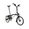 Brompton C Linie 6 Gg Black Mat Lenker Mid Rack Light