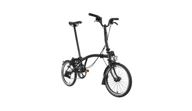 Brompton C Linie 6 Gg Black Mat Lenker Mid Rack Light