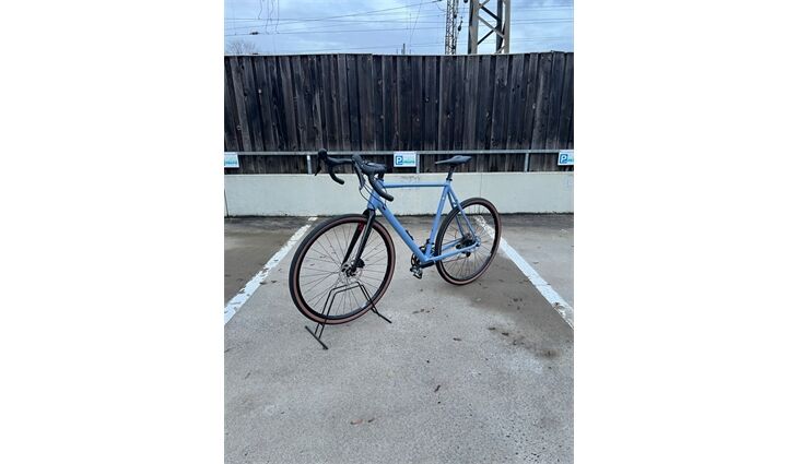 Custom Gravel Disc Rh XL/60 20 Gg Shimano GRX 400 blau