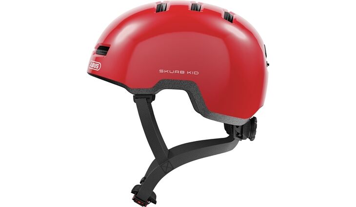 ABUS Helm Skurb Kid shiny red M 50-55 cm