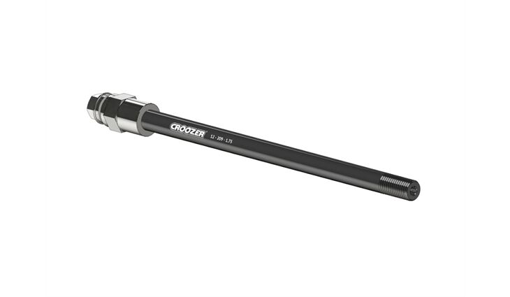 CROOZER Steckachse.m.Adapt. M12x1,75 Achslänge 209