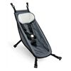 CROOZER Babysitz Kid Anhänger ab 2014 Graphite blue
