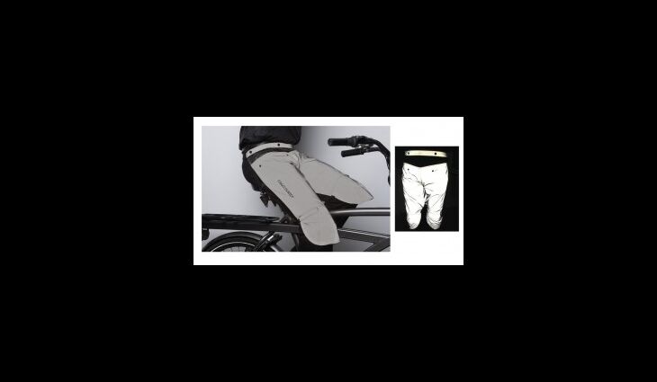 Rainlegs Regenschutz Reflective Gr.S Körpergröße 155-165cm