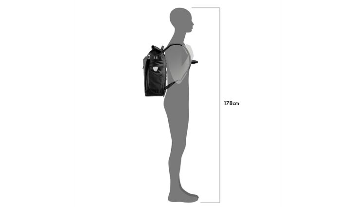 ORTLIEB Rucksack Vario PS QL2.2 black 26 L