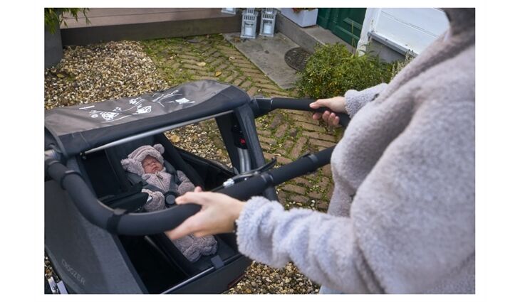 CROOZER Yuuna Modularer Fahrradanhänger