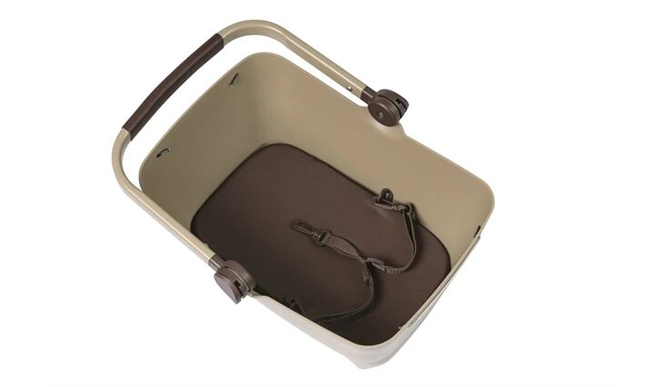 BASIL Hundefahrradkorb Buddy MIK 32L biscotti brown