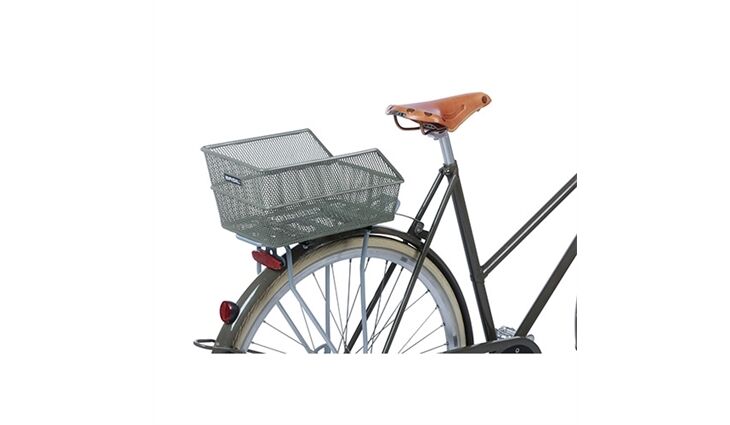 BASIL Hinterradkorb Basil Cento S Schultasche olivgrün