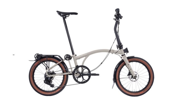 Brompton G Linie 8Gg Traildust Size M Licht Gepäckträger