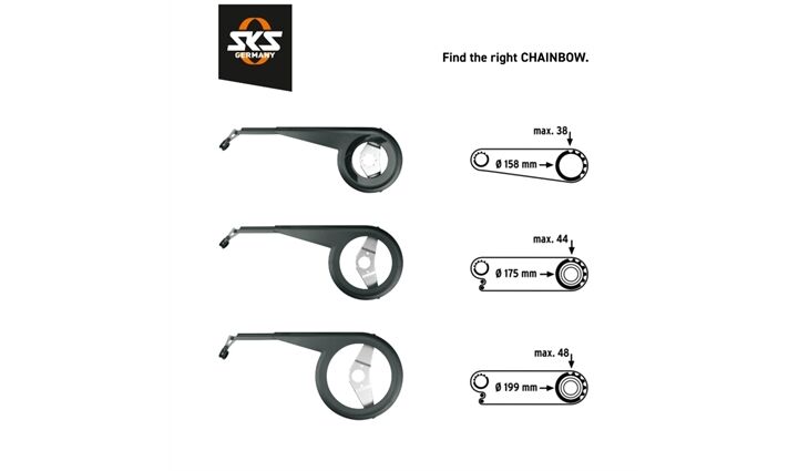 SKS Kettenschützer Chainbow 42-44 Zähne