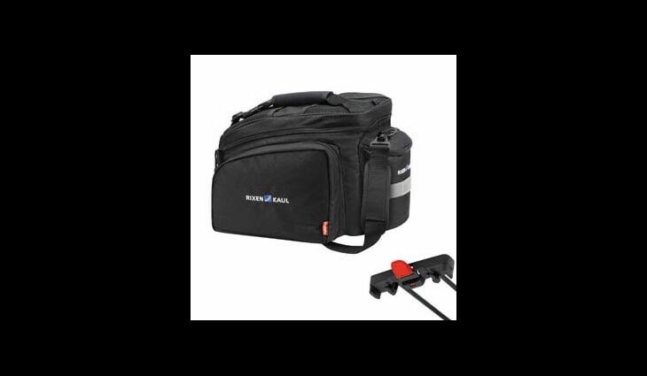 KLICKFIX Gepäckträger Tasche Rackpack 2 Plus 12 - 16 L