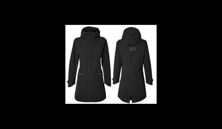 BASIL Fahrrad Regenparka Mosse Damen jet black M
