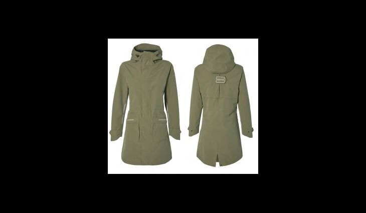 BASIL Fahrrad Regenparka Mosse Damen olive green L