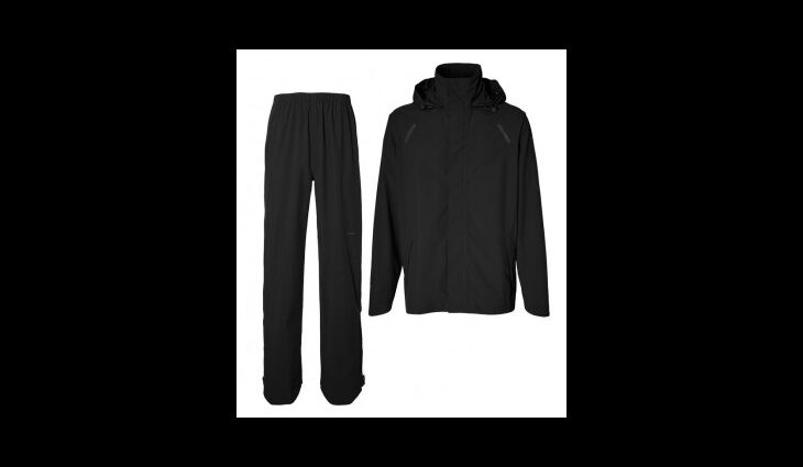 BASIL Fahrrad Regenanzugl Hoga Unisex jet black L