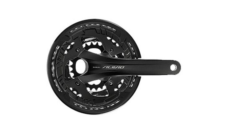 SHIMANO Kurbelgarnietur Alivio 48/36/26 Zähne 175mm KRG
