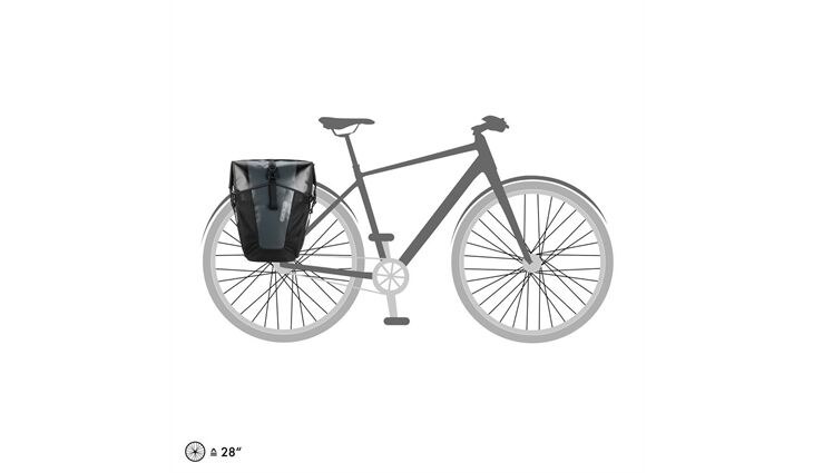 ORTLIEB Back-Roller Pro Classic asphalt- black 70 L