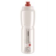 ELITE Trinkflasche JET Clear Inhalt: 950 ml klar/rot