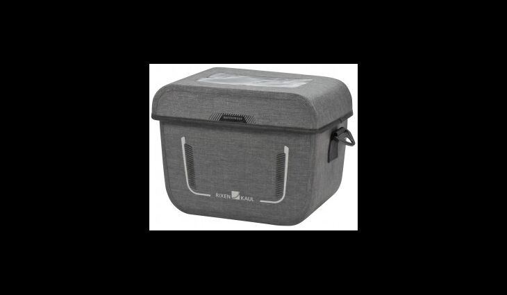 KLICKFIX Lenkertasche Aventour Waterprof tweed grau 5,5ltr