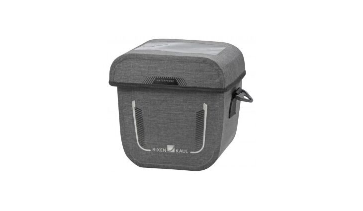 KLICKFIX Lenkertasche Aventour Compact tweed grau 3,5ltr