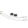 ORTLIEB Anti-Theft-Device for QL2.1 bags, silver, long