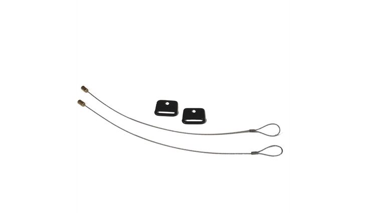 ORTLIEB Anti-Theft-Device for QL2.1 bags, silver, long