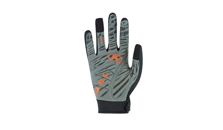 Roeckl Fahrradhandschuhe Mori grau/orange Gr. 8,5